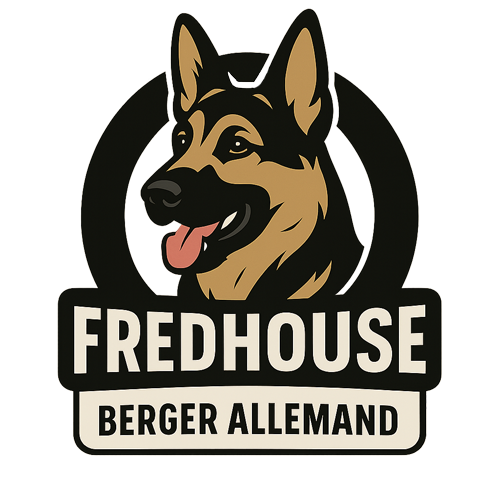Berger Allemand chiots Fredhouse Logo 2025